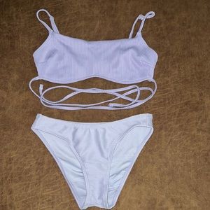 Hollister Light Purple Swimsuit Bikini